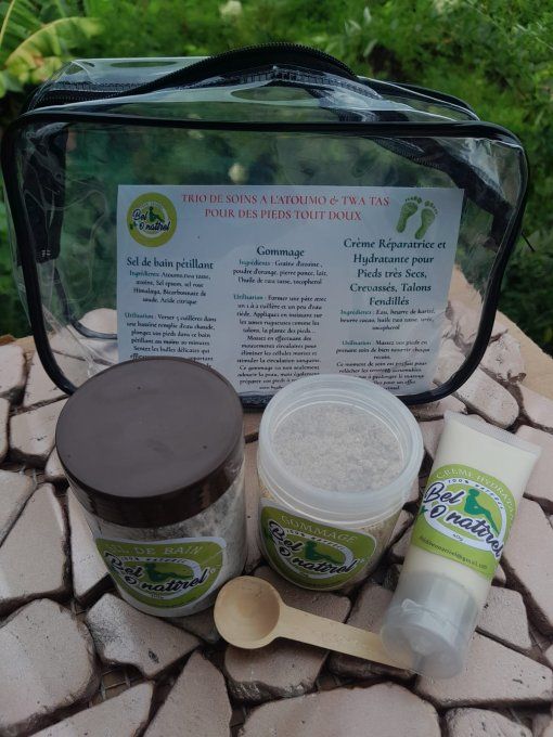 trio soins des pieds